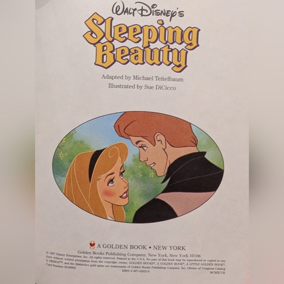 Vintage 90's Disney Little Golden Books, Princess Collection - Picture 9 of 12